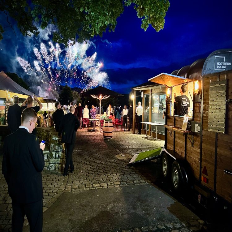 Fireworks at the Devonshire Arms